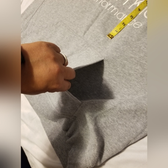 Calvin Klein Performance Hoodie Women's Color Gray Size L - Picture 8 of 10